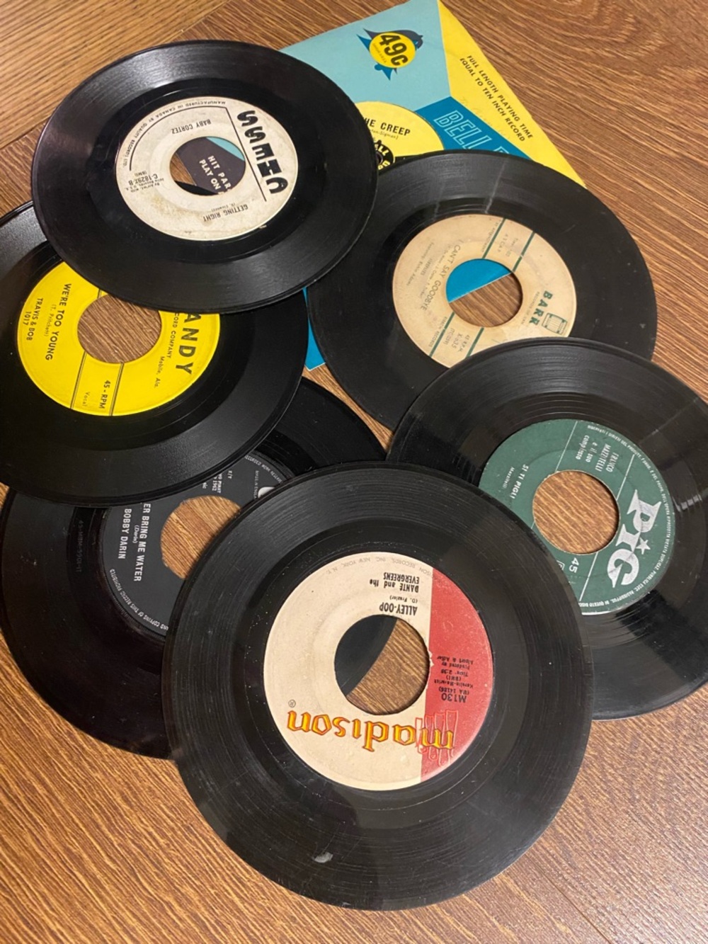 Vintage 45 RPM Records Lot - 1950s / 1960s